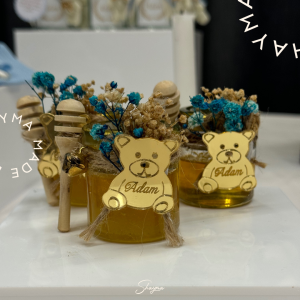 Personalized Mini Honey Jar Favors