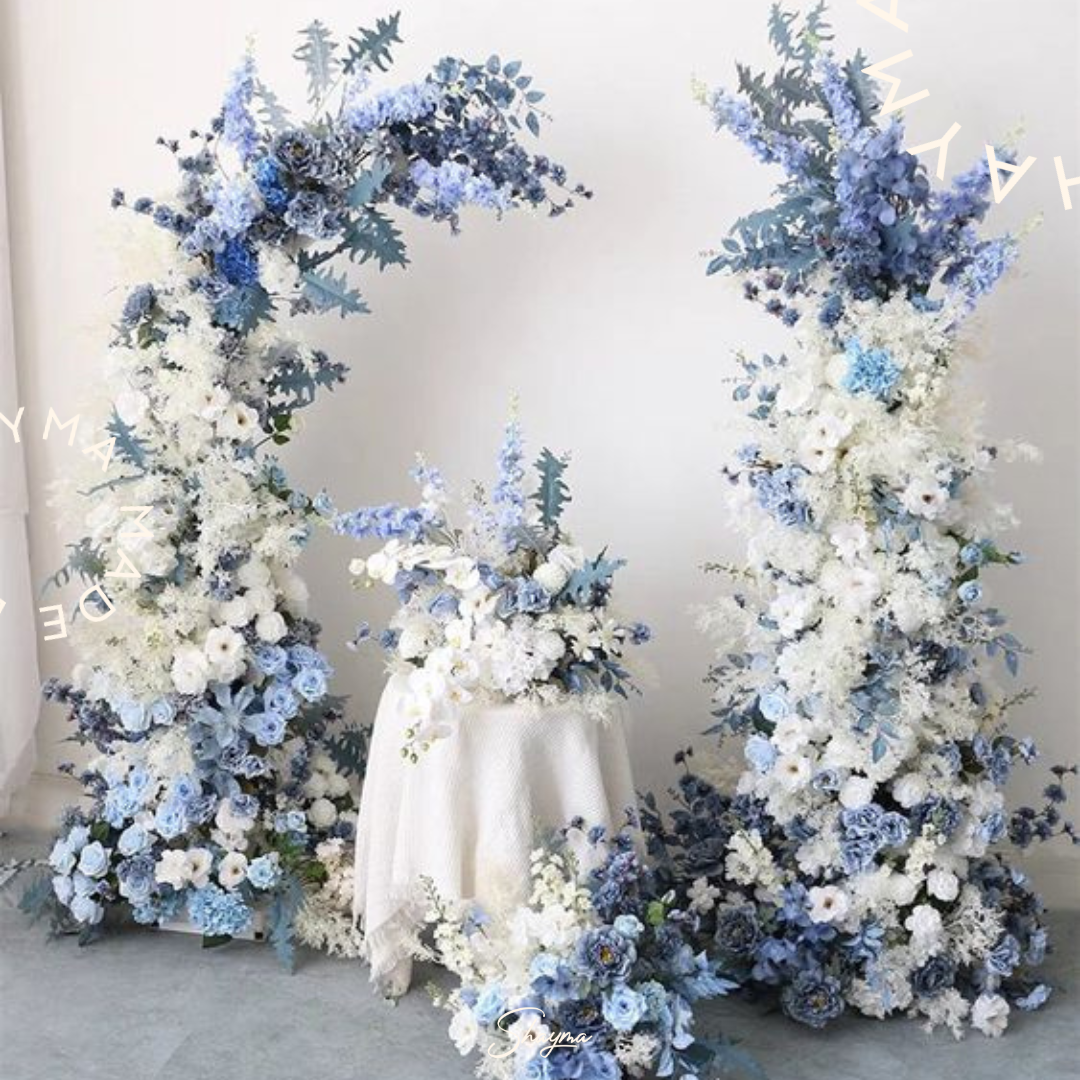 Custom Wedding Decor - "Dusty Blue Dream" Style - Image 3