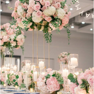 Custom Wedding Decor - "Classic Pink & Gold" Style