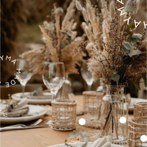Custom Wedding Decor - "Rustic Earth Tones" Style