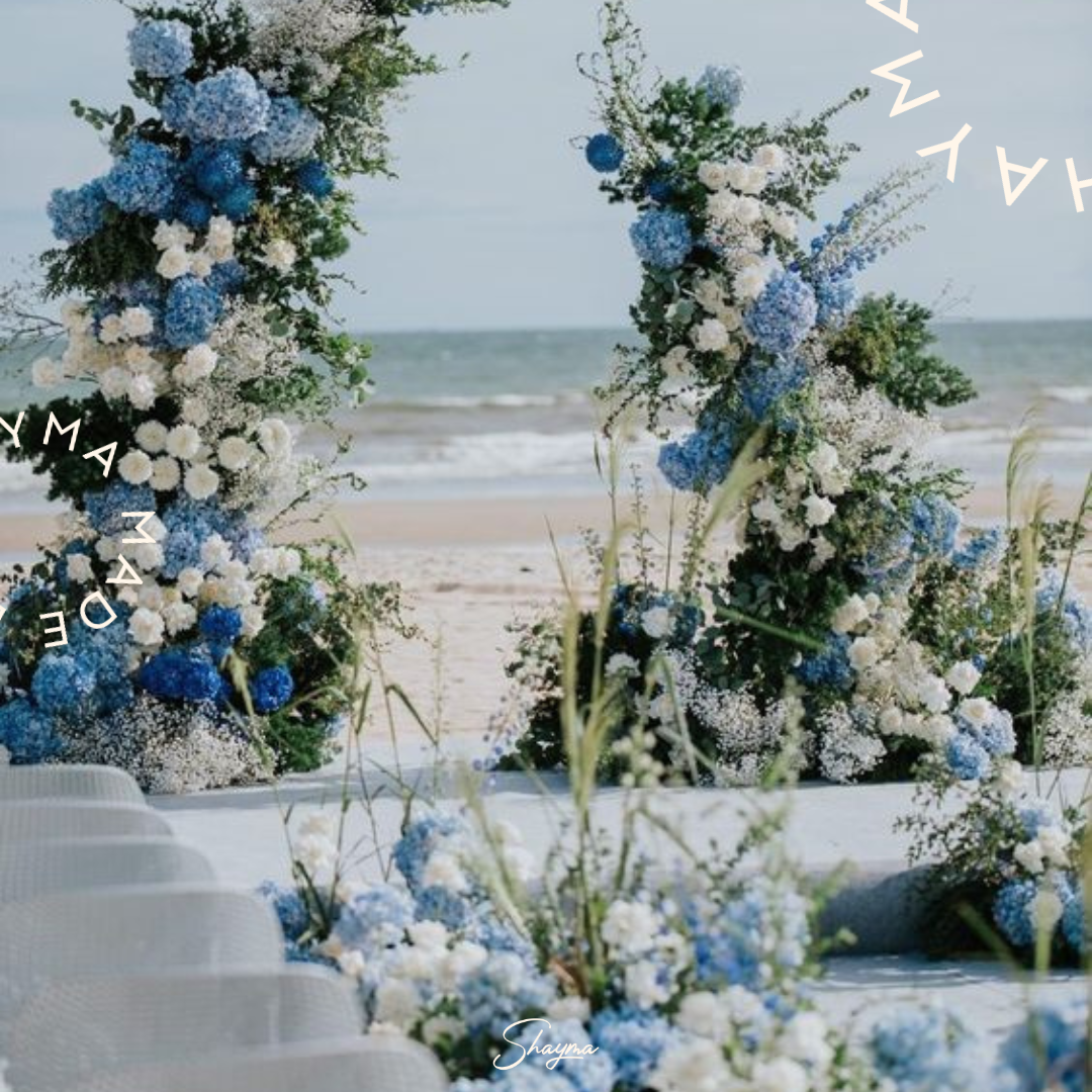 Custom Wedding Decor - "Dusty Blue Dream" Style - Image 2